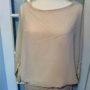 Joseph A Cream Women's Blouse